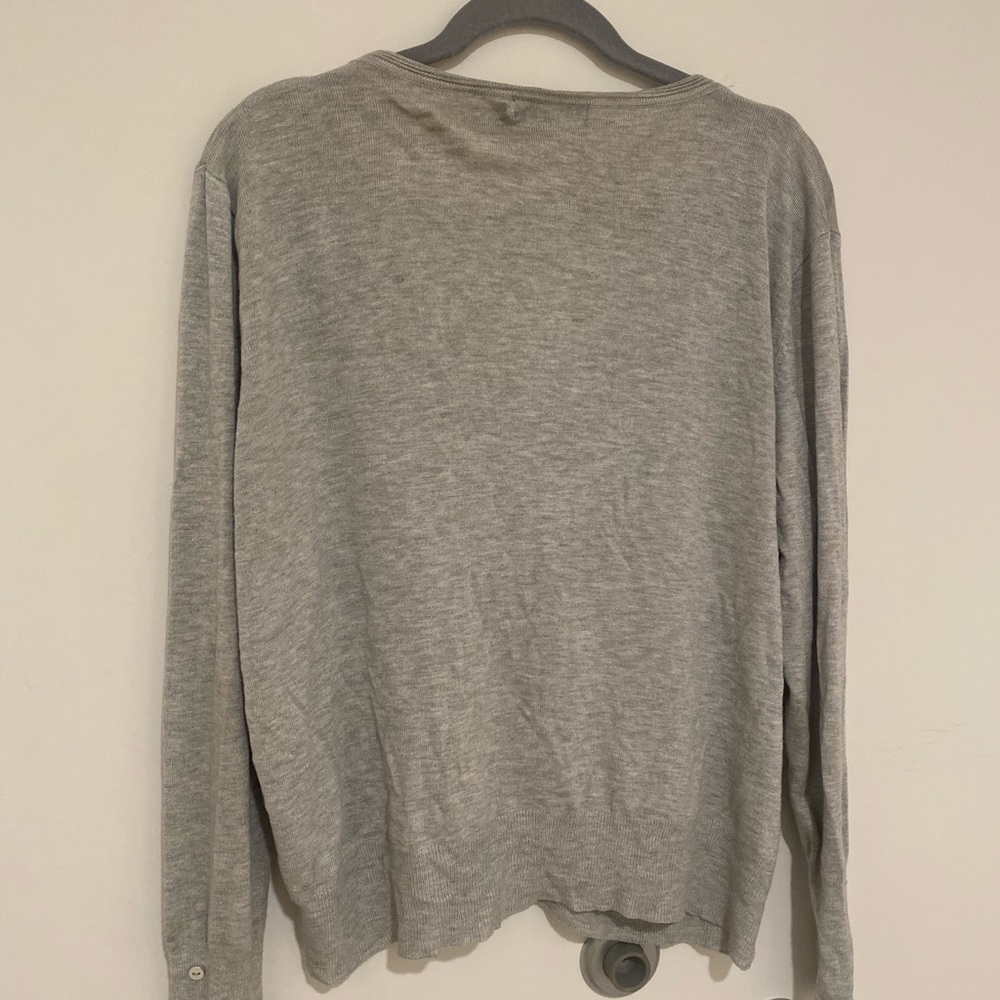 Primark grey button down sweater - Picture 3 of 9